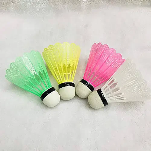 HugeStore 12 Pcs Plastic Badminton Shuttlecocks Badminton Birdies Balls for Outdoor Sports Training - 3