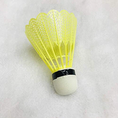 HugeStore 12 Pcs Plastic Badminton Shuttlecocks Badminton Birdies Balls for Outdoor Sports Training - 4