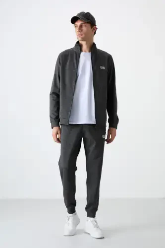 Hugo Anthracite Melange Jogger Men's Tracksuit - 85198-A.Melange - 3