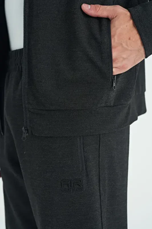 Hugo Antrasit Jogger Erkak Sport Kostyumi - 85198-Antrasit - 3