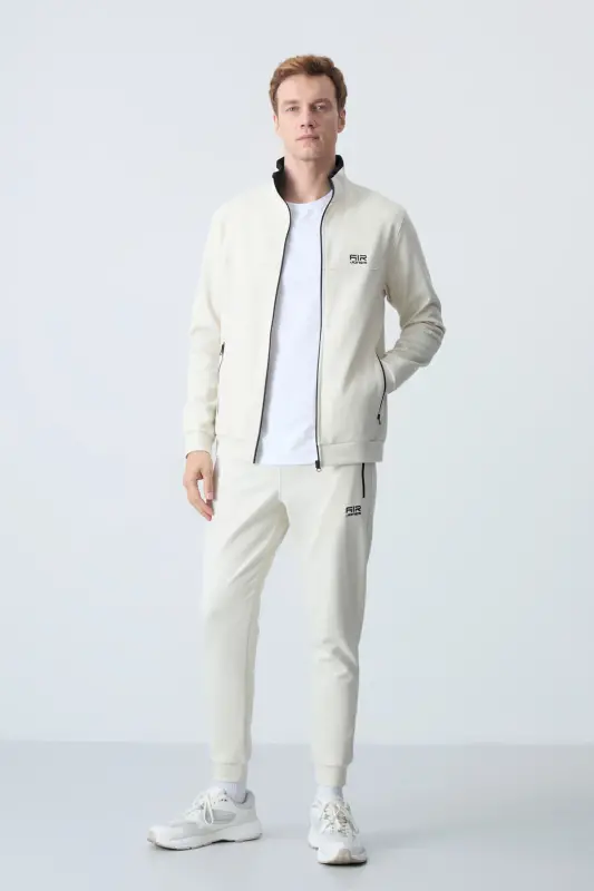 Hugo Bej Jogger Erkek Eşofman Takım - 85198 - Bej-Bej - 5