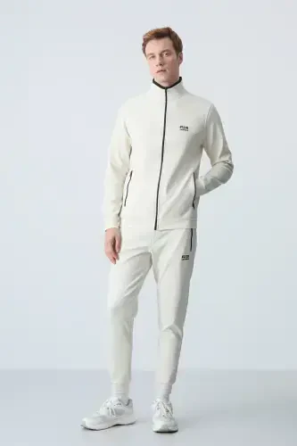 Hugo Bej Jogger Men's Tracksuit - 85198-Beige - 1