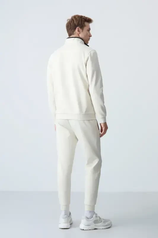 Hugo Bej Jogger Men's Tracksuit - 85198-Beige - 7