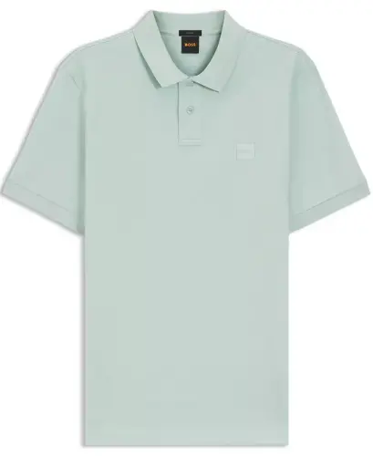 Men's Stretch-Cotton Slim-Fit Passenger Polo Shirt - Medium Red - 12