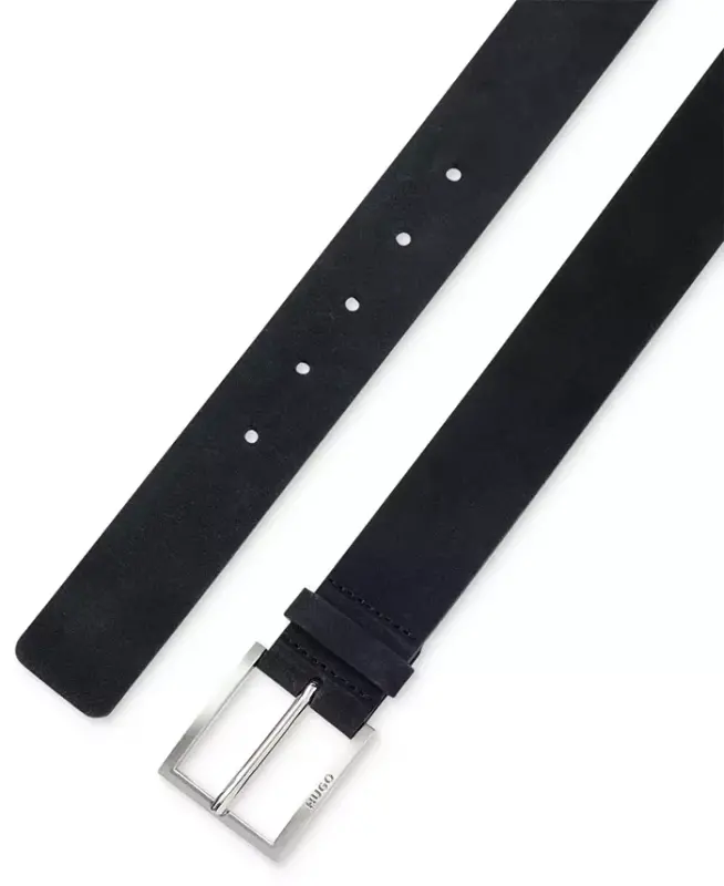 Hugo Boss Men's Sized Suede Belt - 5