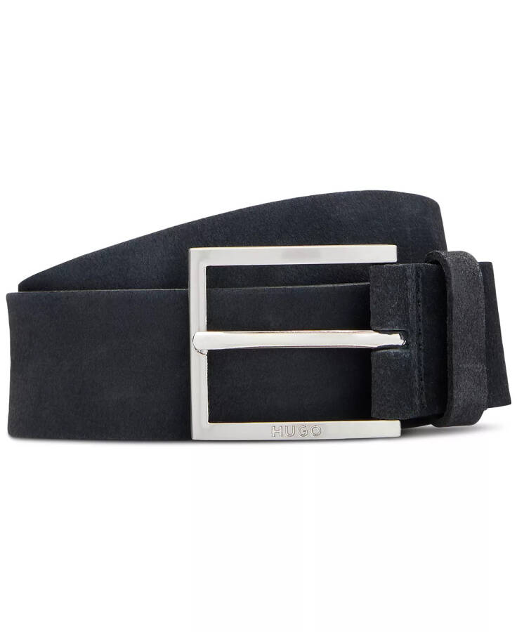 Hugo Boss Men's Sized Suede Belt Black - 3