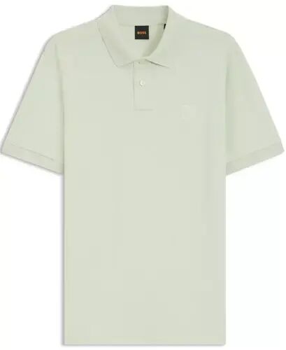 Hugo Boss Men's Stretch-Cotton Slim-Fit Polo Shirt - Open Green - 4