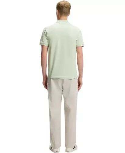 Hugo Boss Men's Stretch-Cotton Slim-Fit Polo Shirt - Open Green - 6