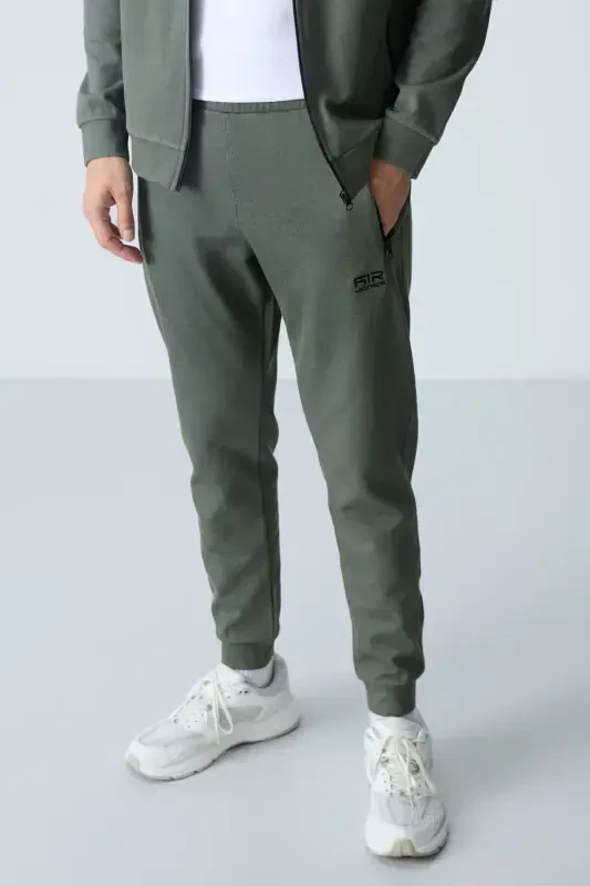Hugo Haki Jogger Erkak Eshofman Takım - 85198-Haki/haki - 5