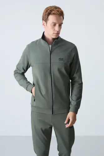 Hugo Haki Jogger Men's Tracksuit - 85198-Khaki/khaki - AIR JONES (1)