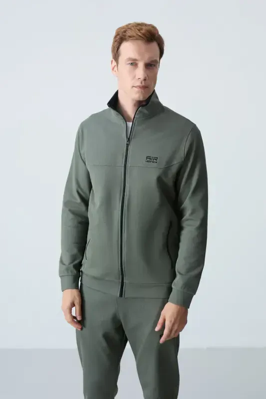 Hugo Haki Jogger Men's Tracksuit - 85198-Khaki/khaki - 8