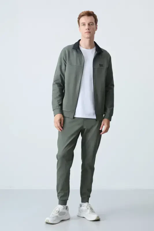 Hugo Haki Jogger Мужской спортивный костюм - 85198-Haki/haki - 6