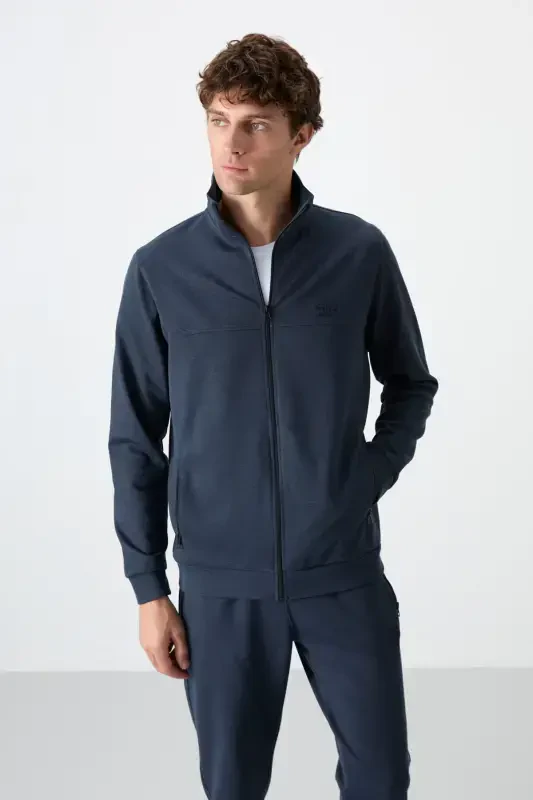 Hugo Indigo Jogger Erkak Eşofman Takım - 85198-İndigo - 3