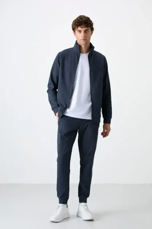 Hugo Indigo Jogger Erkak Eşofman Takım - 85198-İndigo - 7