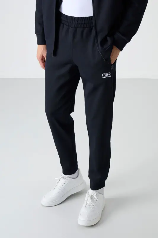 Hugo Lacivert Jogger Erkek Eşofman Takım - 85198-Laci - 5