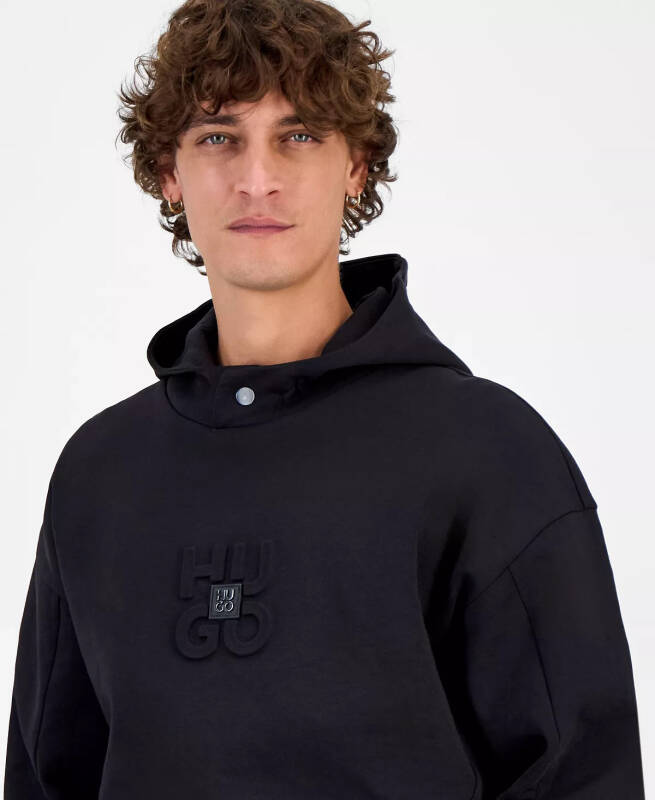 HUGO от Men's Debostaco Relaxed-Fit Logo Hoodie - 3