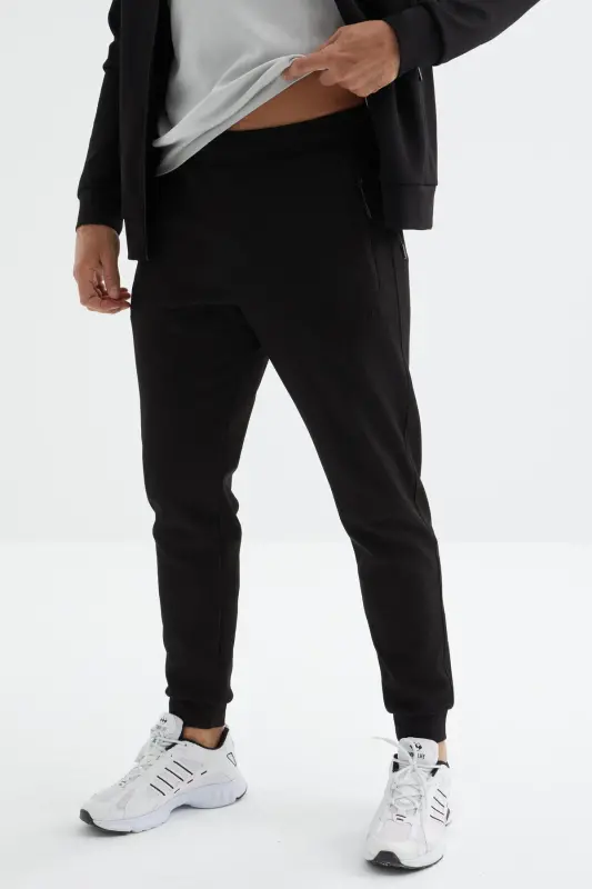 Hugo Siyah Jogger Erkek Eşofman Takım - 85198-Siyah - 6