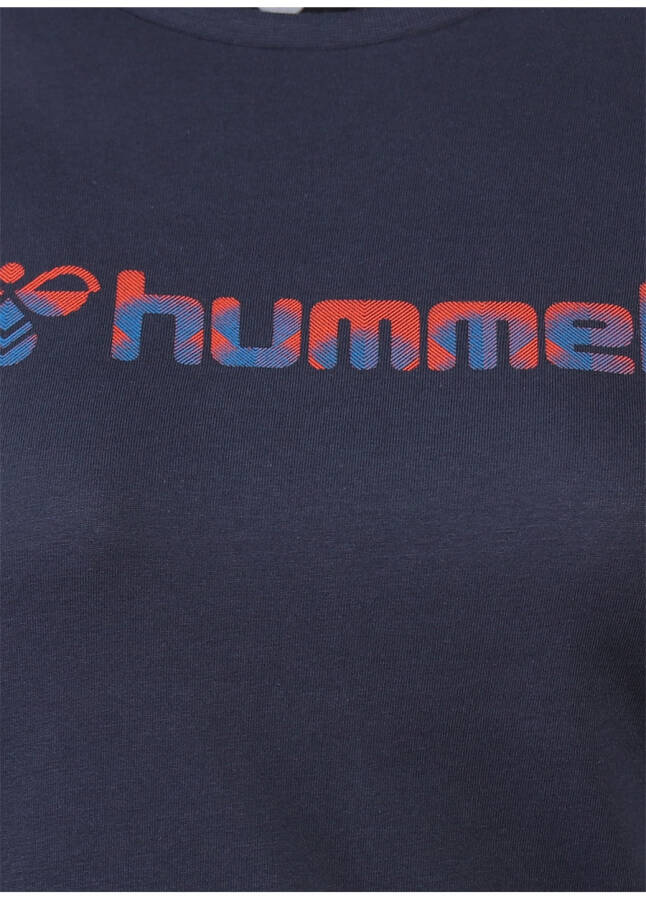 Hummel 7429 Kadın Tişörtü (Koyu Gri) - 8