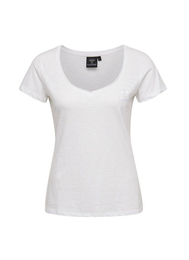 Hummel ALMA T-SHIRT S/S TEE White Women's T-Shirt - 1