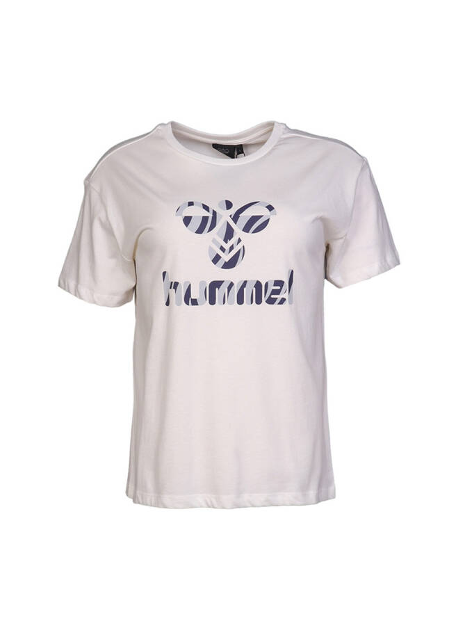 Hummel CALADRIA T-SHIRT S/S TEE Beyaz Kadın Tişörtü 910963-9003 - 5