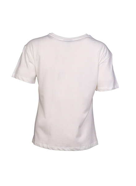 Hummel CALADRIA T-SHIRT S/S TEE Oq Ayollar uchun futbolka 910963-9003 - 3