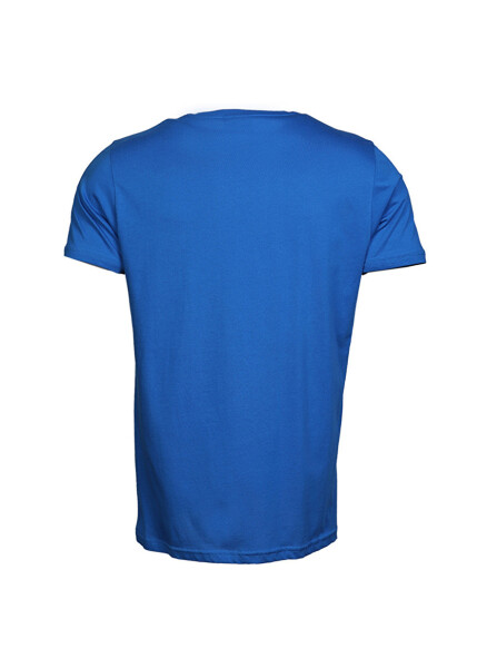 Hummel KIRK Blue Men's T-Shirt 910996-7887 - 3