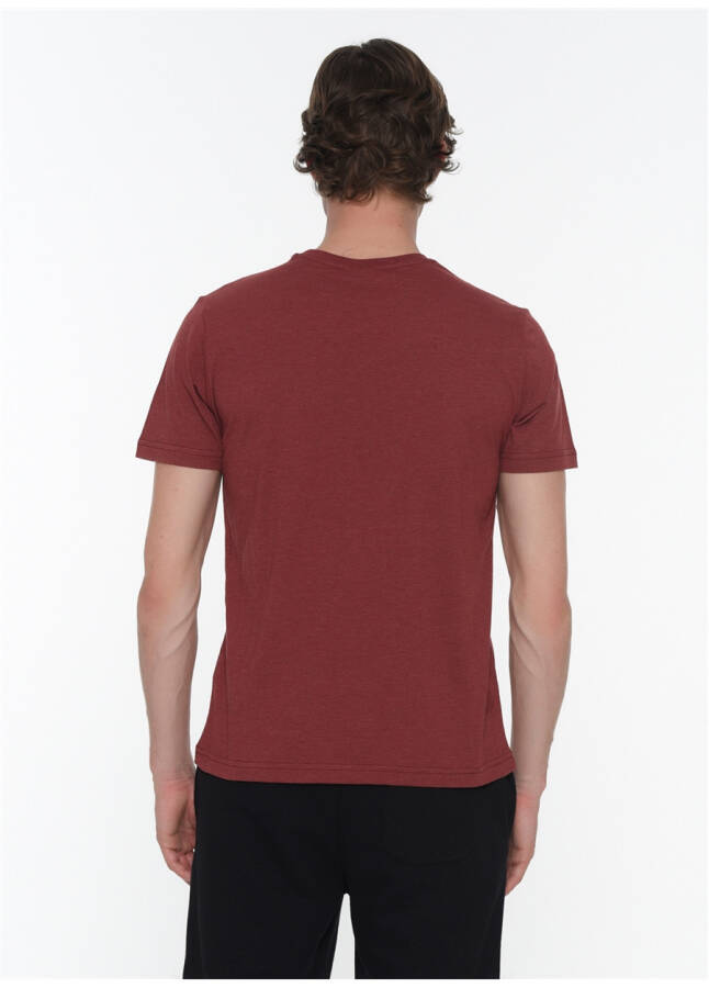 Hummel MOIRE Burgundy Men's T-Shirt 911091-3672 - 6