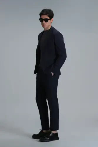 Hunter Smart Erkaklar uchun Chino Shimlar Slim Fit Ko'k - 3