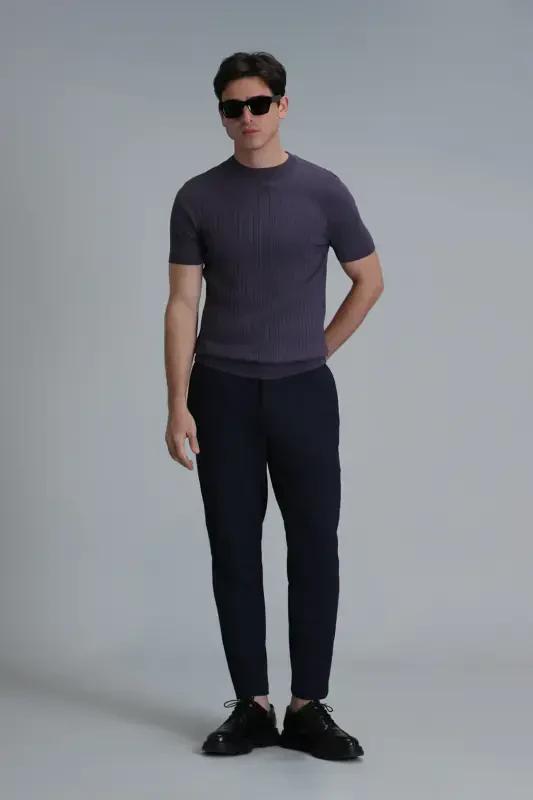 Hunter Smart Erkaklar uchun Chino Shimlar Slim Fit Ko'k - 4