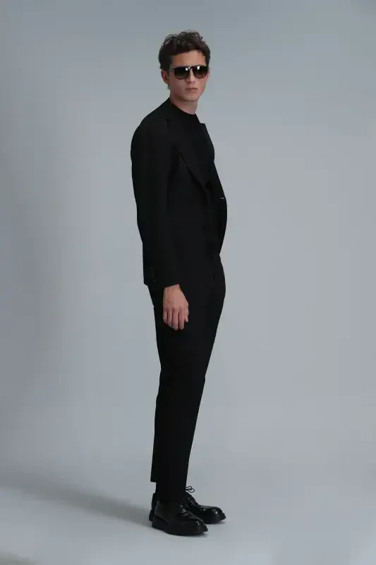 Hunter Smart Men's Chino Pants Slim Fit Black - 3