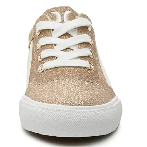 Hurley Boardy Kids Lace Up Canvas Krossovkalari - Bolalar uchun Past Kesimli Skeytbord Oyoq Kiyimlari, O'g'il bolalar va Qizlar uchun Sport Oyoq Kiyimlari - 4