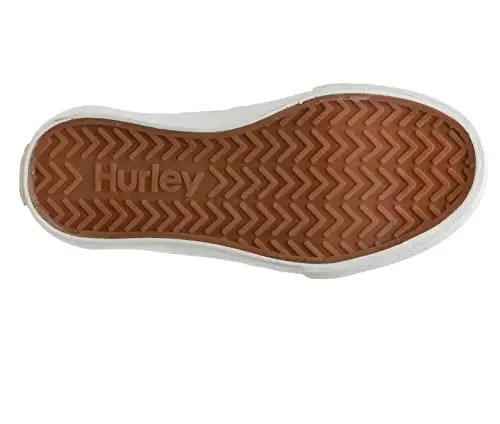 Hurley Boardy Kids Lace Up Canvas Krossovkalari - Bolalar uchun Past Kesimli Skeytbord Oyoq Kiyimlari, O'g'il bolalar va Qizlar uchun Sport Oyoq Kiyimlari - 6
