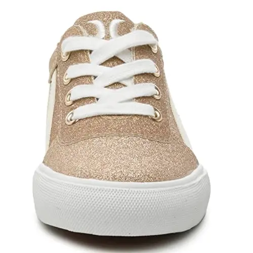 Hurley Boardy Kids Lace Up Canvas Sneakers – Low Cut Skateboarding Shoes for Kids, Sports Shoes for Boys and Girls - 4