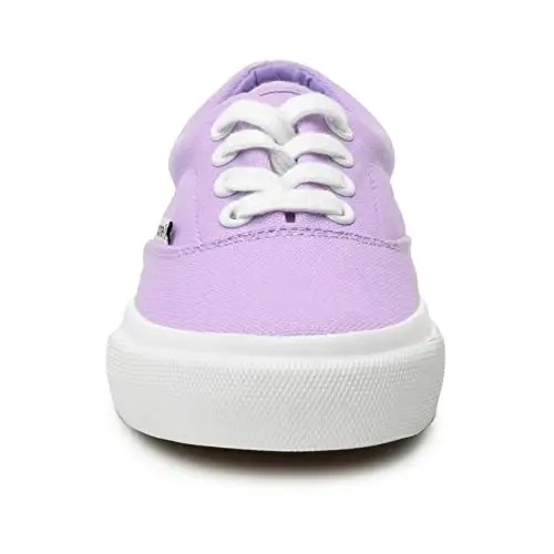 Hurley Marley Kids Lace Up Canvas Sneakers – Low Cut Skateboarding Shoes for Kids, Sports Shoes for Boys and Girls - 4