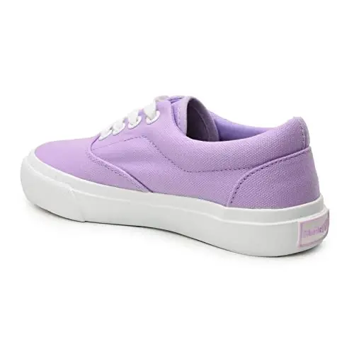 Hurley Marley Kids Lace Up Canvas Sneakers – Low Cut Skateboarding Shoes for Kids, Sports Shoes for Boys and Girls - 3