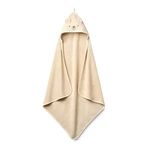 Huxie Baby Hooded Towel – Organic Cotton Baby Bath Towels – Baby Towels, Baby Bath Towels for Baby Boy, Baby Girl, 32