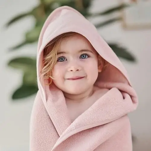 Huxie Baby Hooded Towel – Organic Cotton Baby Bath Towels, 32