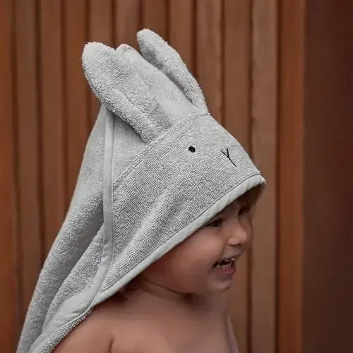 Huxie Baby Hooded Towel – Organic Cotton Baby Bath Towels, 32