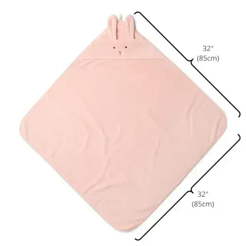 Huxie Baby Hooded Towel – Organic Cotton Baby Bath Towels – Baby Towels, Baby Bath Towels for Baby Boy, Baby Girl, 32