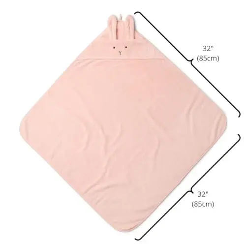 Huxie Baby Hooded Towel – Organic Cotton Baby Bath Towels – Baby Towels, Baby Bath Towels for Baby Boy, Baby Girl, 32