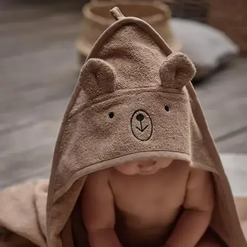 Huxie Baby Hooded Towel – Organic Cotton Baby Bath Towels, 32