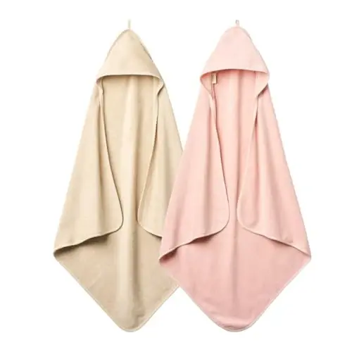 Huxie Baby Hooded Towel – Organic Cotton Baby Bath Towels, 32