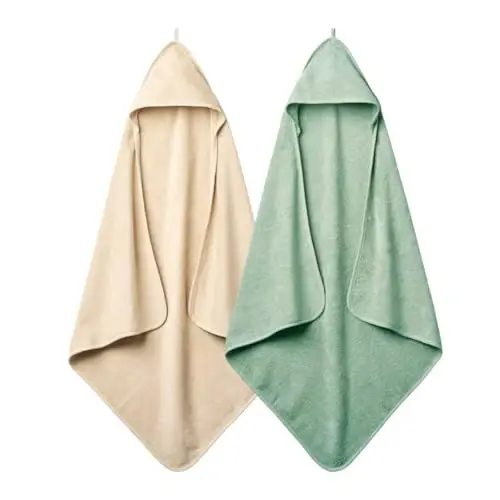 Huxie Baby Hooded Towel – Organic Cotton Baby Bath Towels, 32