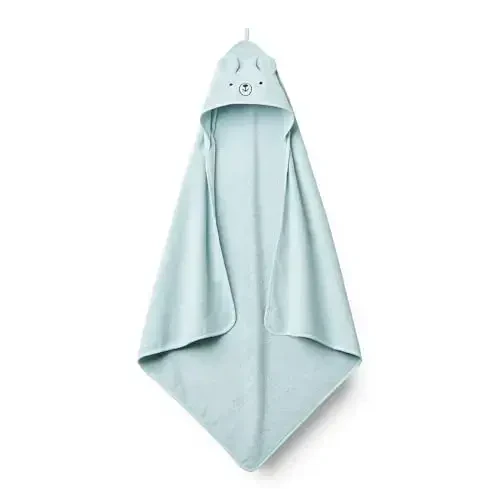 Huxie Baby Hooded Towel – Organic Cotton Baby Bath Towels – Baby Towels, Baby Bath Towels for Baby Boy, Baby Girl, 32