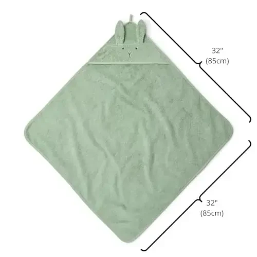 Huxie Baby Hooded Towel – Organic Cotton Baby Bath Towels – Baby Towels, Baby Bath Towels for Baby Boy, Baby Girl, 32