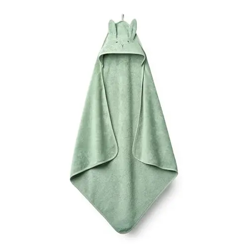 Huxie Baby Hooded Towel – Organic Cotton Baby Bath Towels – Baby Towels, Baby Bath Towels for Baby Boy, 32