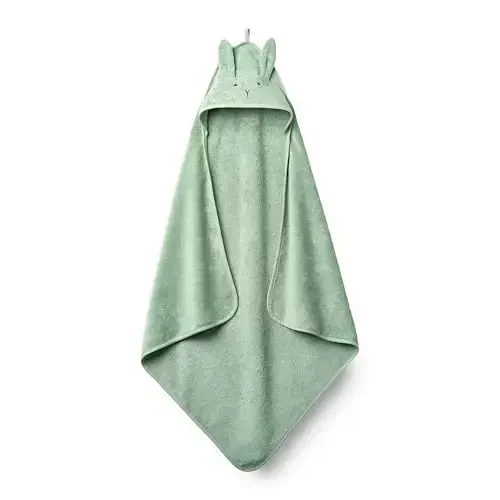 Huxie Baby Hooded Towel – Organic Cotton Baby Bath Towels – Baby Towels, Baby Bath Towels for Baby Boy, Baby Girl, 32