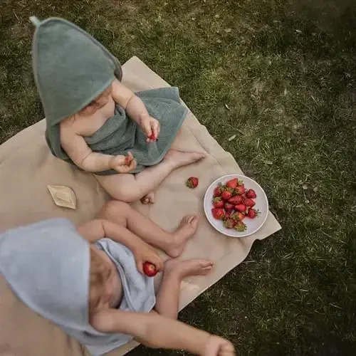 Huxie Baby Hooded Towel – Organic Cotton Baby Bath Towels – Baby Towels, Baby Bath Towels for Baby Boy, Baby Girl, 32