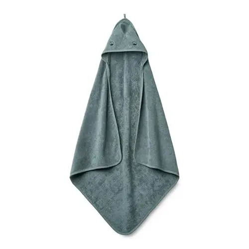 Huxie Baby Hooded Towel – Organic Cotton Baby Bath Towels – Baby Towels, Baby Bath Towels for Baby Boy, Baby Girl, Large 32