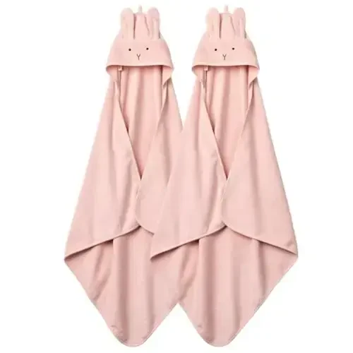 Huxie Baby Hooded Towel – Organic Cotton Baby Bath Towels, 32